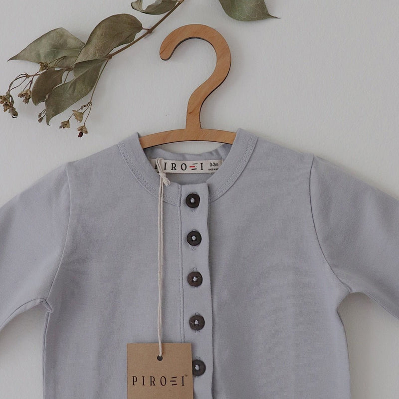 100% Organic Cotton Knotted Gown | Verified Sustainable Kids Nightwear on Brown Living™