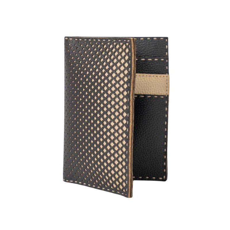 Diamond Motif Designer Wallet – Handmade for an Eco-Friendly Touch