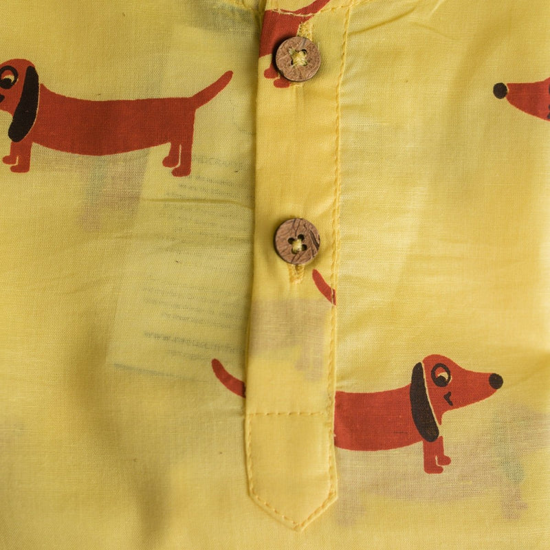 A Dog's Life - Unisex Kids Cotton Nightwear | Verified Sustainable Kids Pyjamas on Brown Living™