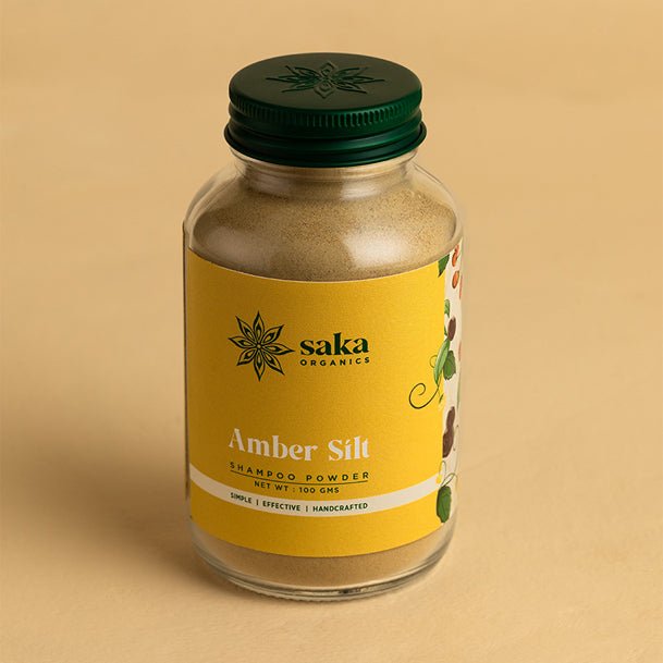 Amber Silt | Handmade Exfoliating Shampoo Powder (100gms) | Verified Sustainable Hair Shampoo Powder on Brown Living™