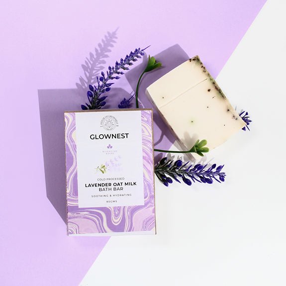 Bio Enzyme Based Lavender Oatmilk Bath Bar | Verified Sustainable Body Soap on Brown Living™