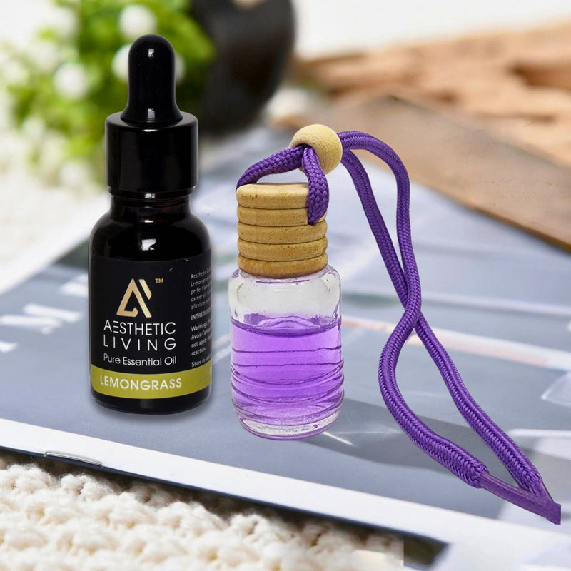 Car Aromatize (10ml) with Essential Oil (15ml) | Verified Sustainable Essential Oils on Brown Living™