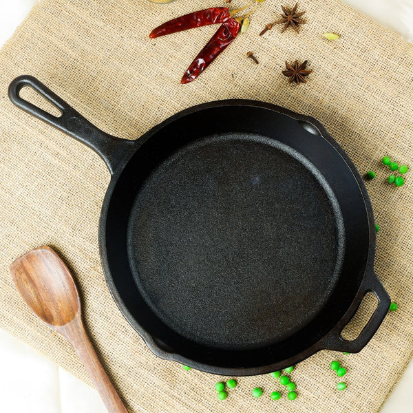 Castrong Handmade Cast Iron Skillet Fry Pan | Verified Sustainable Cookware on Brown Living™