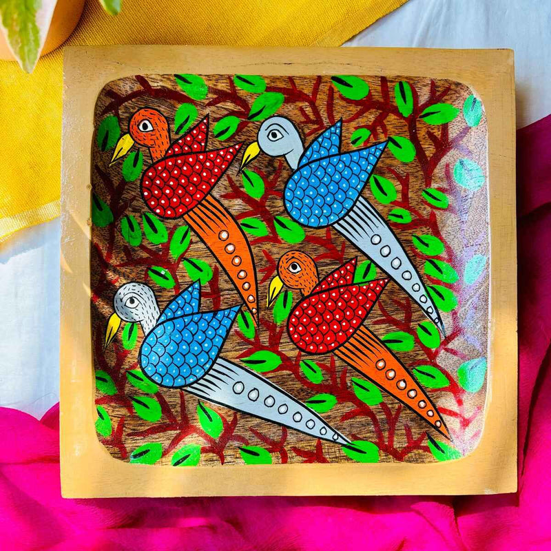 Chiraiya Hamper- Chehak Platter, Chakori Platter and Chehal Coaster Set | Verified Sustainable Gift Giving on Brown Living™