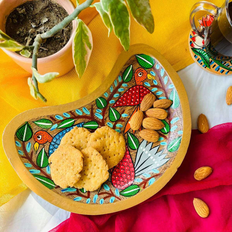 Chiraiya Hamper- Chehak Platter, Chakori Platter and Chehal Coaster Set | Verified Sustainable Gift Giving on Brown Living™