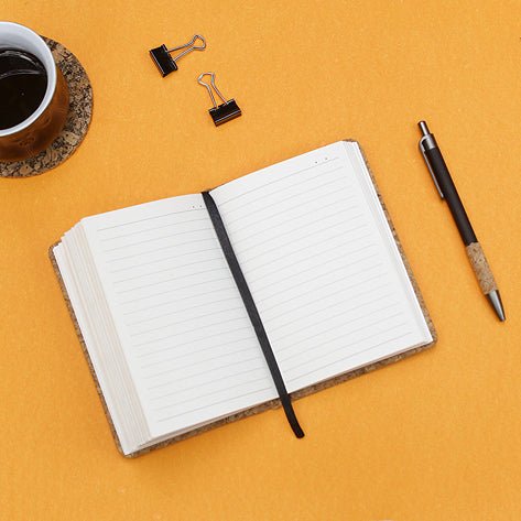 Cork Pocket Diary & Pen | Verified Sustainable Notebooks & Notepads on Brown Living™