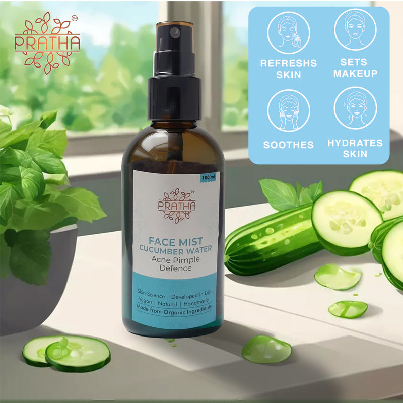 Facial Tonic Mist | Pure Cucumber water (Pack of 2)