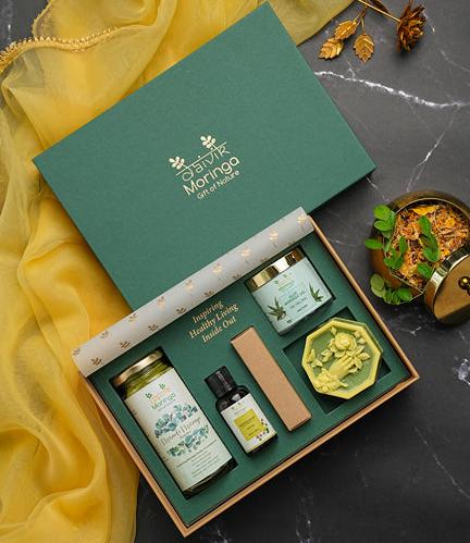 Daivik Grandeur Body Care Gift Hamper | Verified Sustainable Gift Giving on Brown Living™