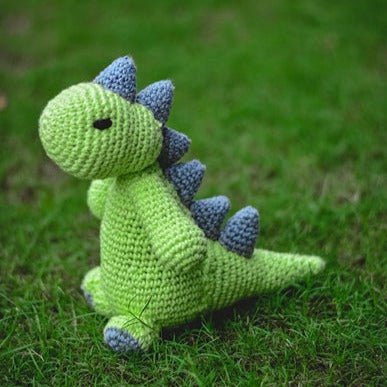 Dino Dinosaur Handcrafted Crochet Soft Toy | Verified Sustainable Soft Toy on Brown Living™