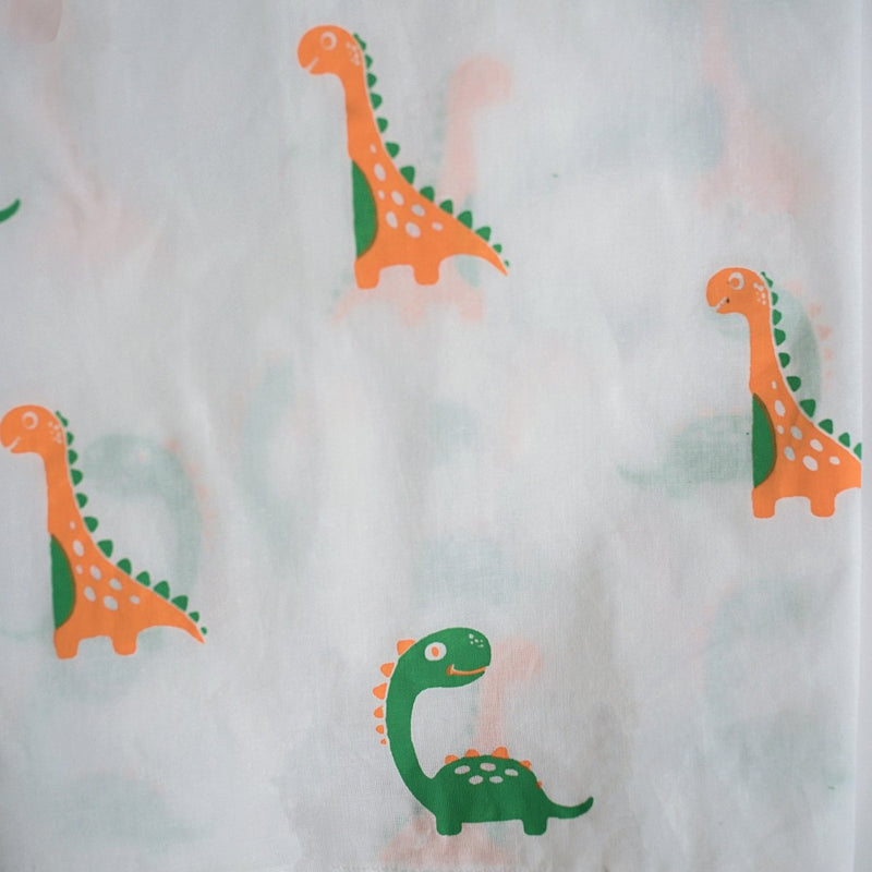 Dino Friends - Unisex Kids Cotton Nightwear | Verified Sustainable Kids Pyjamas on Brown Living™