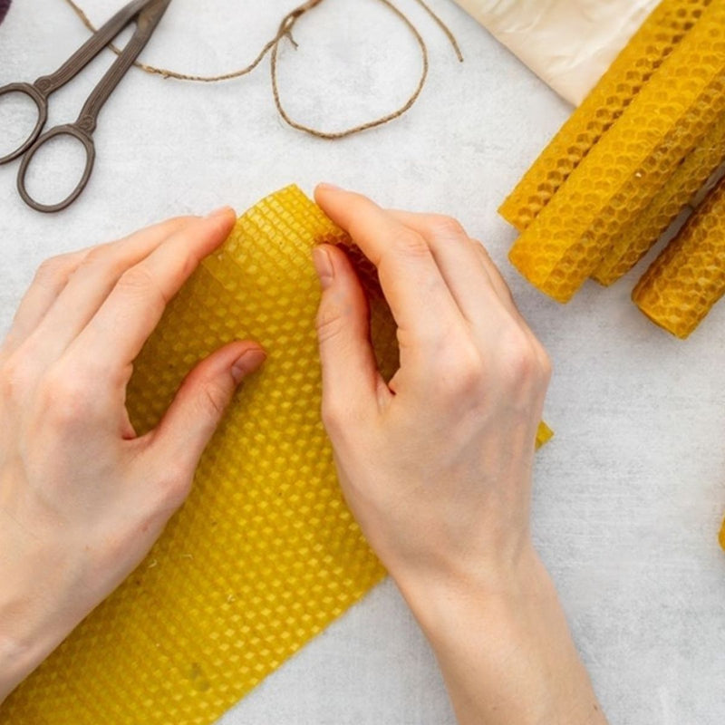 DIY Kit, Beeswax Hand Rolled Candle | Verified Sustainable Candles & Fragrances on Brown Living™