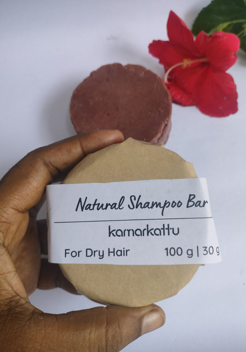 Natural Shampoo Bar - For Dry hair - 100 g bar : Pack of 2