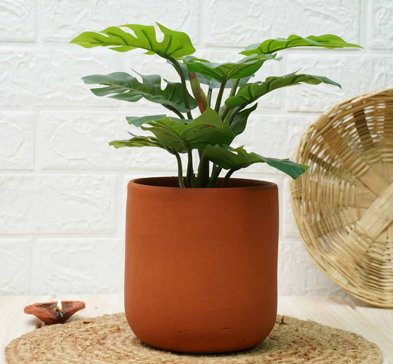 Earthen Pot For Small Plants (Pack of 2) | Verified Sustainable Pots & Planters on Brown Living™