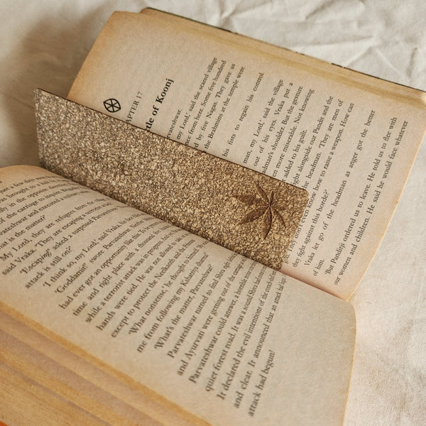 Eco - Friendly Hemp Rectangular Bookmark | Verified Sustainable Bookmarks on Brown Living™