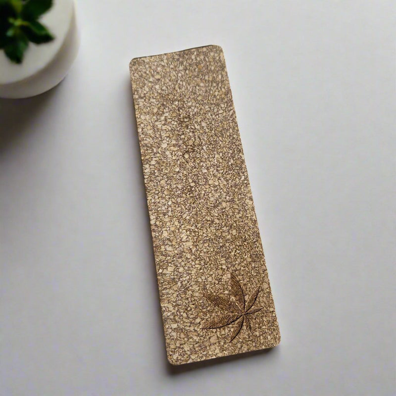 Eco - Friendly Hemp Rectangular Bookmark | Verified Sustainable Bookmarks on Brown Living™