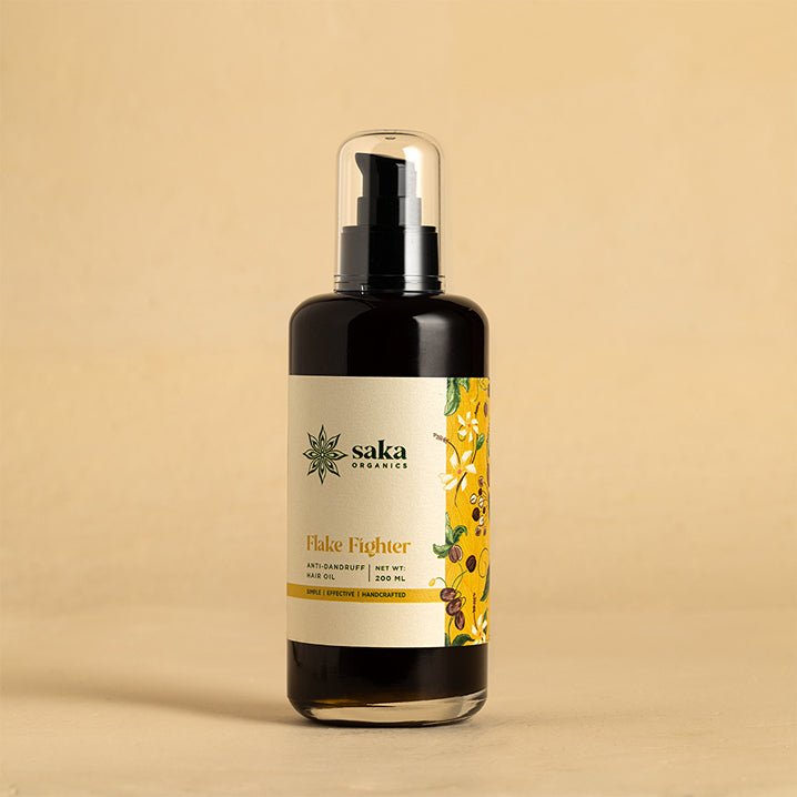 Flake Fighter | Handmade Anti - Dandruff Hair Oil (200ml) | Verified Sustainable Hair Oil on Brown Living™