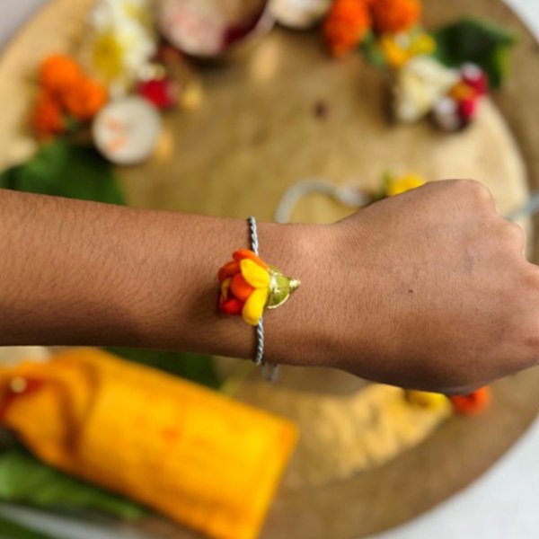 Genda Phool - Plantable Bhai Raksha Sutra | Verified Sustainable Rakhi on Brown Living™