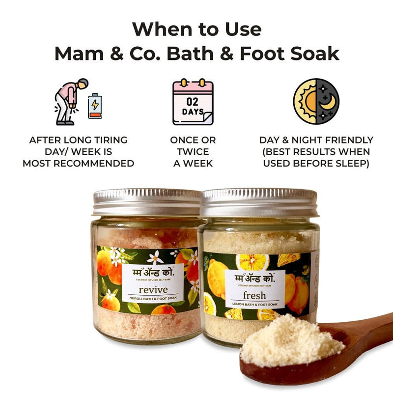 Handcrafted Saver Pack - Revive + Fresh Bath & Foot Soak | Verified Sustainable Gift Giving on Brown Living™