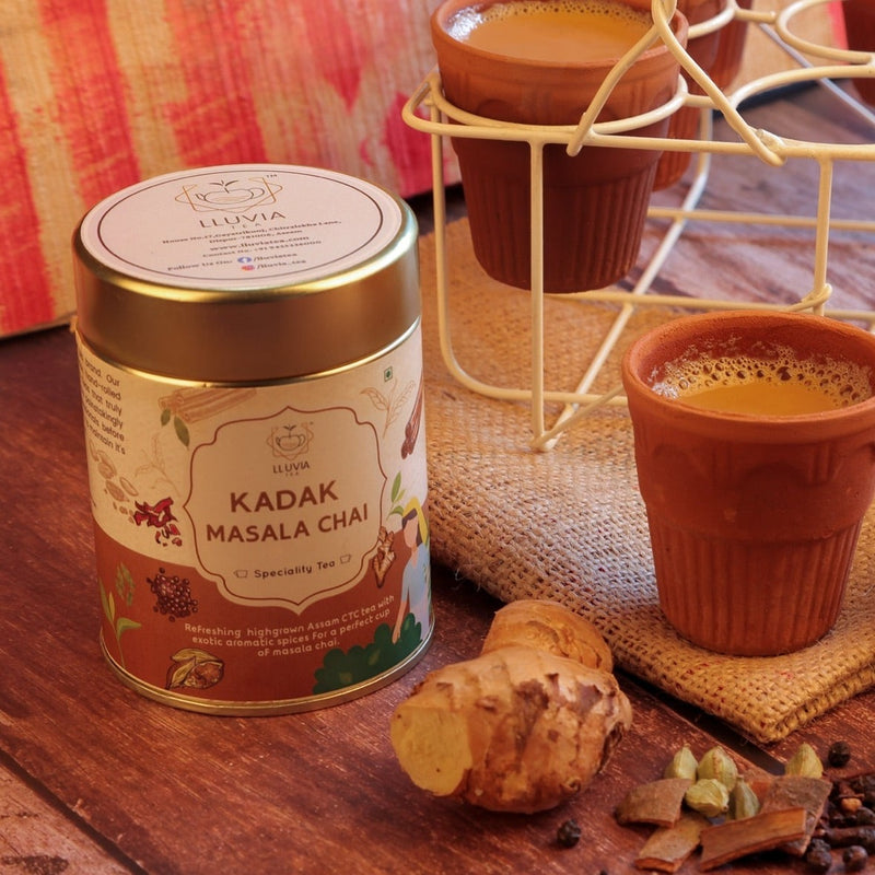 Kadak Masala Chai- Improves Metabolism & Immunity- 70g | Verified Sustainable Tea on Brown Living™