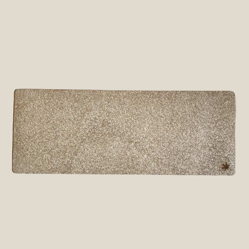 Long Rectangular Hemp Deskmat for Work Space | Verified Sustainable Desk Accessories on Brown Living™