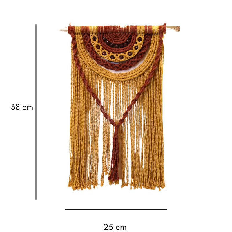 Macrame Desire Wall Hanging | Verified Sustainable Wall Decor on Brown Living™