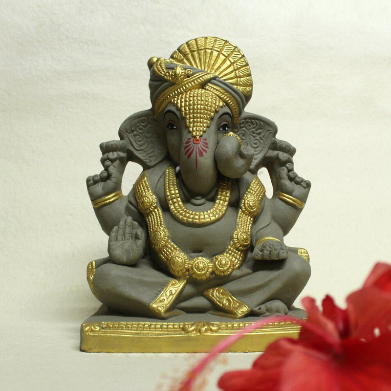 Maharaja Ganesh | Eco - friendly Ganesha | Verified Sustainable Religious Items on Brown Living™