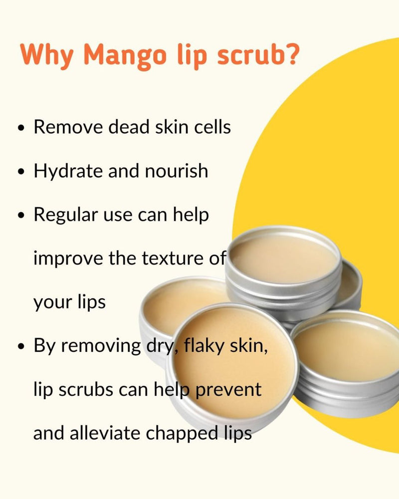 Mango Burst Sugar Lip Scrub 20 g | Verified Sustainable Lip Scrub on Brown Living™