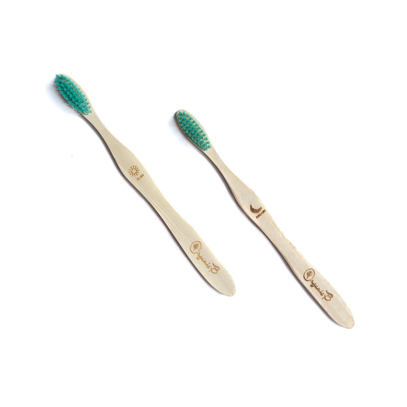 Neem Toothbrush with Neem Tongue Cleaner | Verified Sustainable Tongue Cleaner on Brown Living™