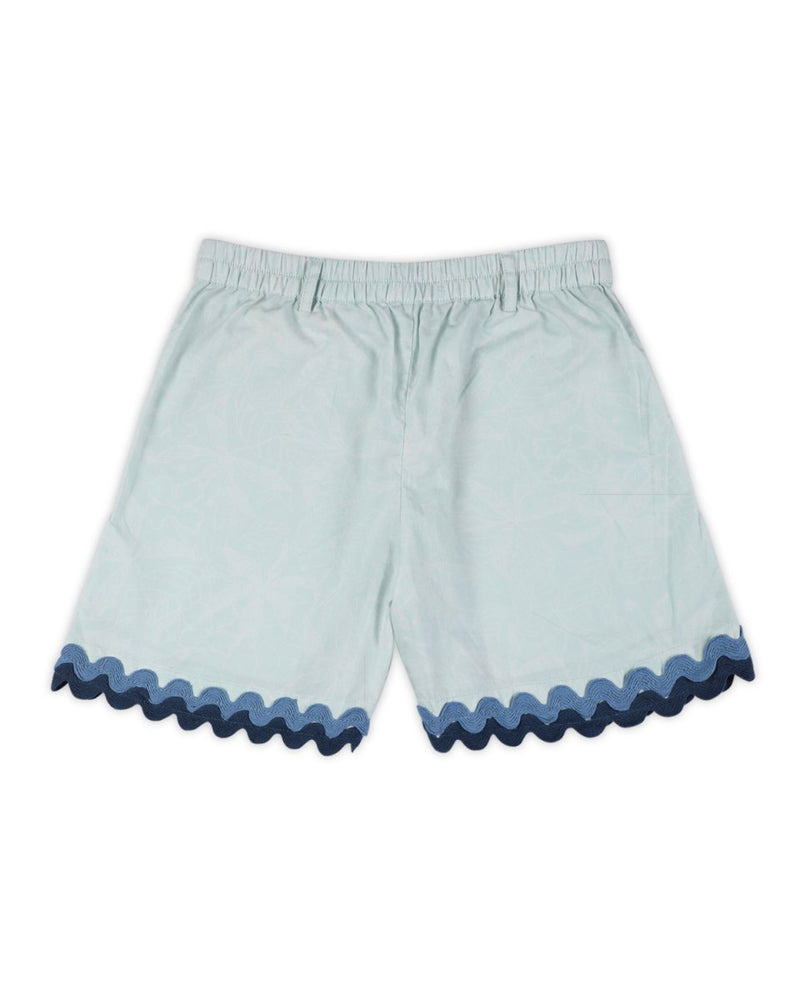 Poppy Floral Printed Cotton Shorts | Verified Sustainable Kids Shorts on Brown Living™