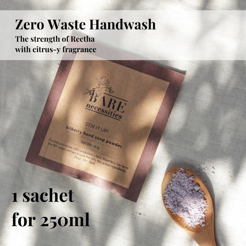 Powder to Liquid Handwash-Citrus Fragrance Pack of 2 | Verified Sustainable Hand Wash on Brown Living™