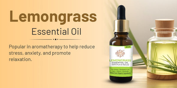 Pure Lemongrass Essential Oil | Verified Sustainable Essential Oils on Brown Living™