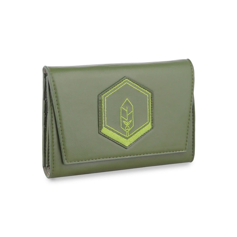 Pustak - Detailed Vegan Cactus Leather Wallet | Verified Sustainable on Brown Living™