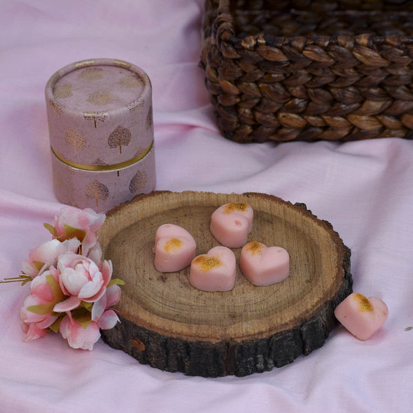 Rose Heart Wax Melts | Verified Sustainable Candles & Fragrances on Brown Living™