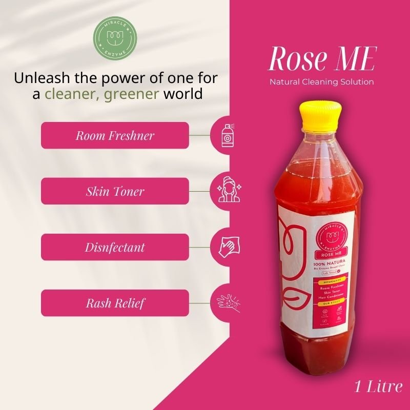 Rose ME | Multipurpose Cleaner and Room Freshener | Verified Sustainable Cleaning Supplies on Brown Living™