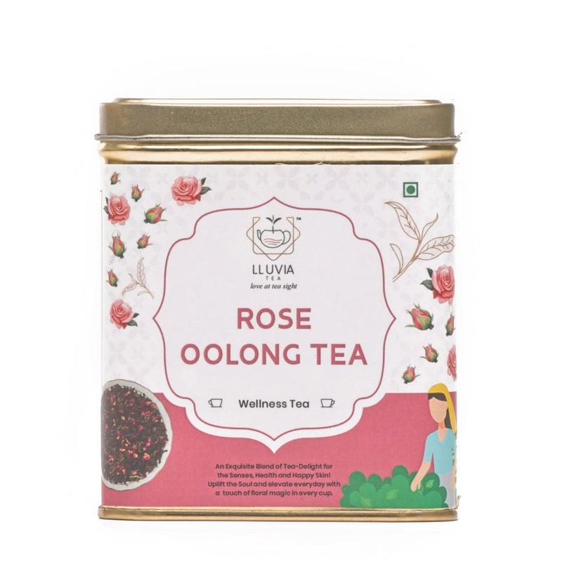 Rose Oolong Tea| Natural Detox and Stress Relief - 50g | Verified Sustainable Tea on Brown Living™