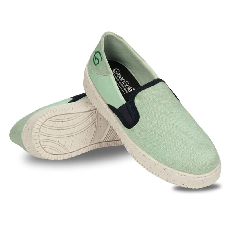 Seafoam Swirl Women's Slip - On Shoes | Verified Sustainable Womens Casual Shoes on Brown Living™