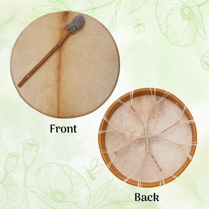 Shamanic Drums Plain - 30 cms | Verified Sustainable Musical Instruments on Brown Living™