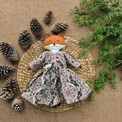 Single Doll - Judy - Cotton Fabric Toy | Verified Sustainable Role & Pretend Play Toys on Brown Living™