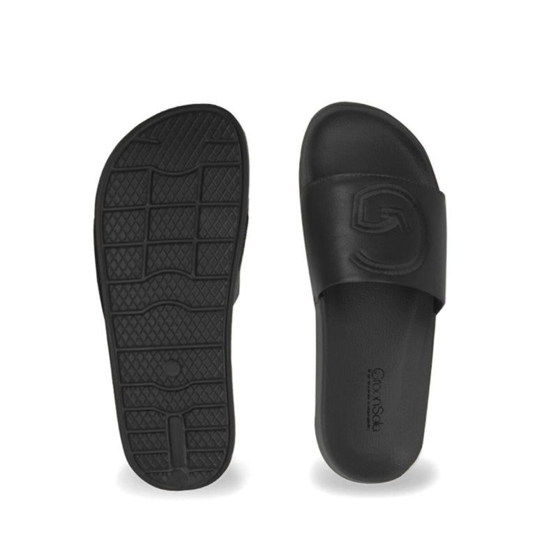 Slide Carbon Strike Unisex Slider | Verified Sustainable Mens Sliders on Brown Living™