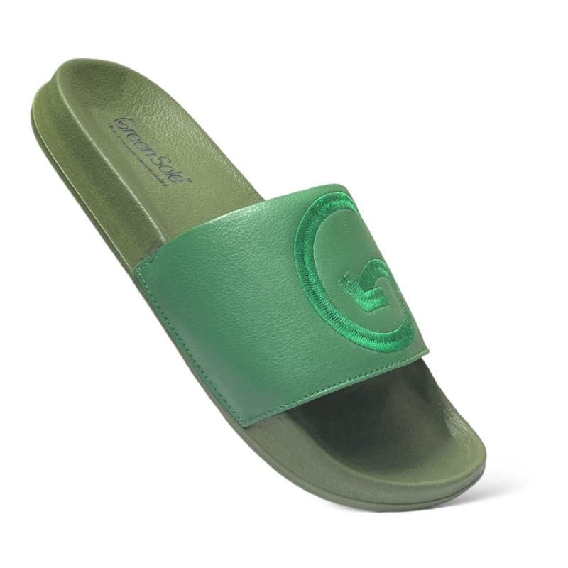 Slider Natural Green Mens Slider | Verified Sustainable Mens Sliders on Brown Living™