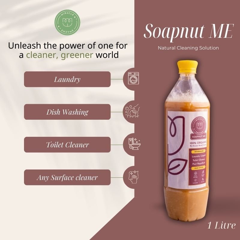 Soapnut ME 1 litre | Multipurpose Cleaner | Verified Sustainable Cleaning Supplies on Brown Living™