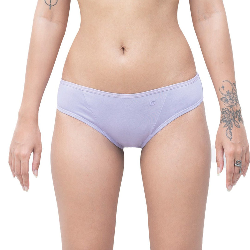 Stylish Everyday Organic Cotton Undies Bikini (Set of 2) | Verified Sustainable Womens Underwear on Brown Living™