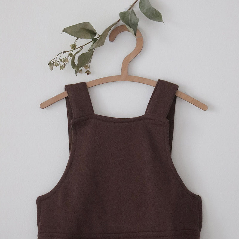 The Overalls- 100% Organic Cotton Onesies | Verified Sustainable Kids Onesies on Brown Living™