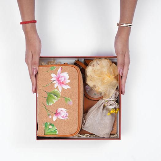 The Voyagers Gift Set by Guncha Sharma x Green Hermitage | Crafted Elegance for Diwali | Verified Sustainable Gift Giving on Brown Living™