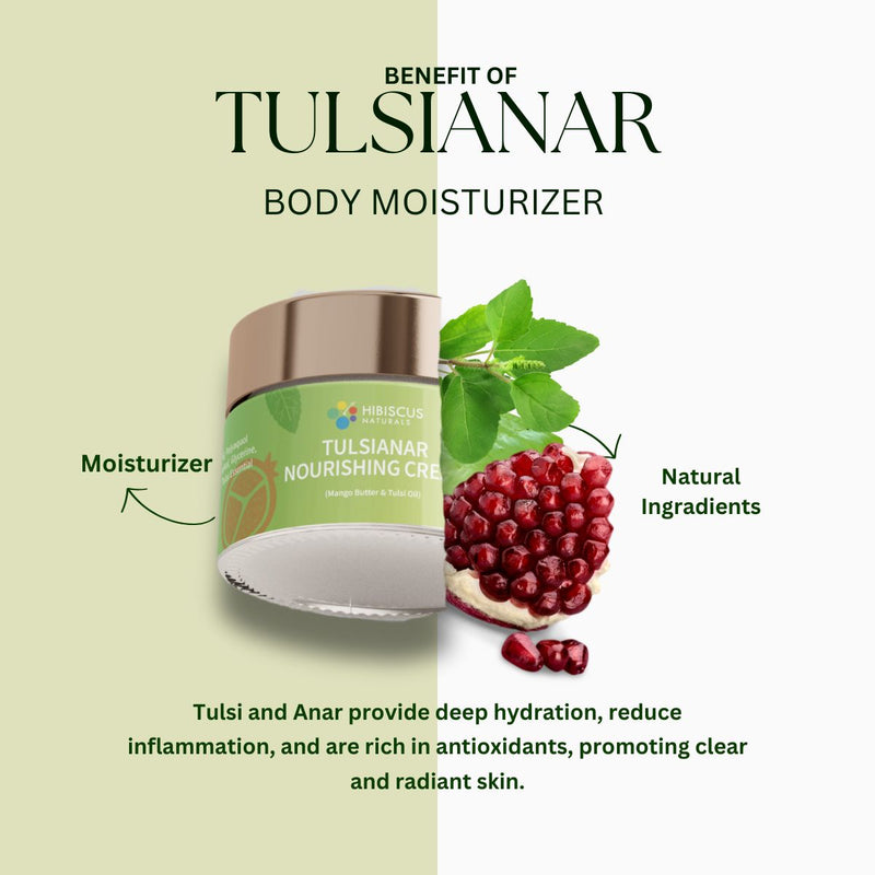 Tulsianar Nourishing Cream with Pomegranate and Tulsi | Verified Sustainable Body Lotion on Brown Living™