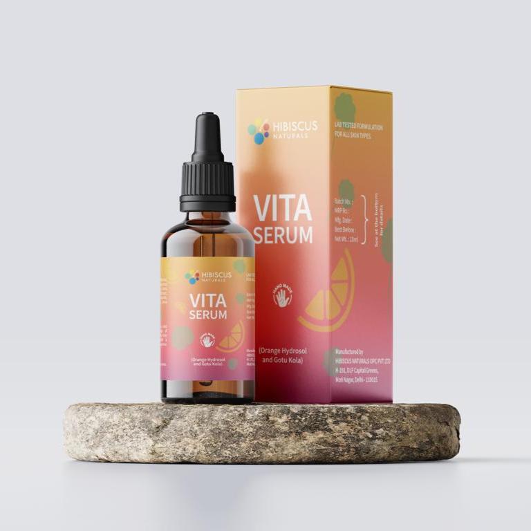 Vita Serum for Natural Skin Nourishment Radiance, and Rejuvenation | Verified Sustainable Face Serum on Brown Living™