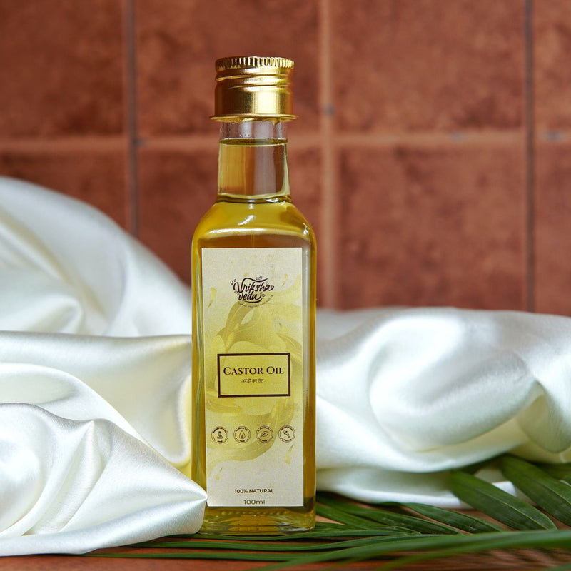 Buy 100% Natural Castor Oil- 100 ml | Shop Verified Sustainable Products on Brown Living