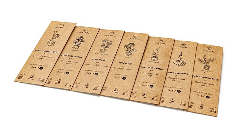 Buy 7 Chakara Incense Sticks | Shop Verified Sustainable Pooja Needs on Brown Living™