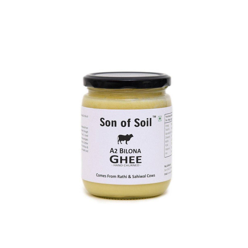 Buy A2 Bilona Ghee - Hand Churned from Curd - 500 ml | Shop Verified Sustainable Ghee on Brown Living™