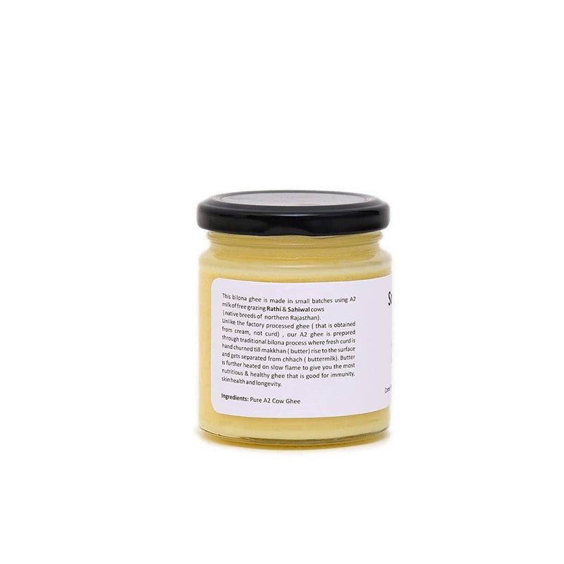 Buy A2 Bilona Ghee - Hand Churned from Curd - 500 ml | Shop Verified Sustainable Ghee on Brown Living™